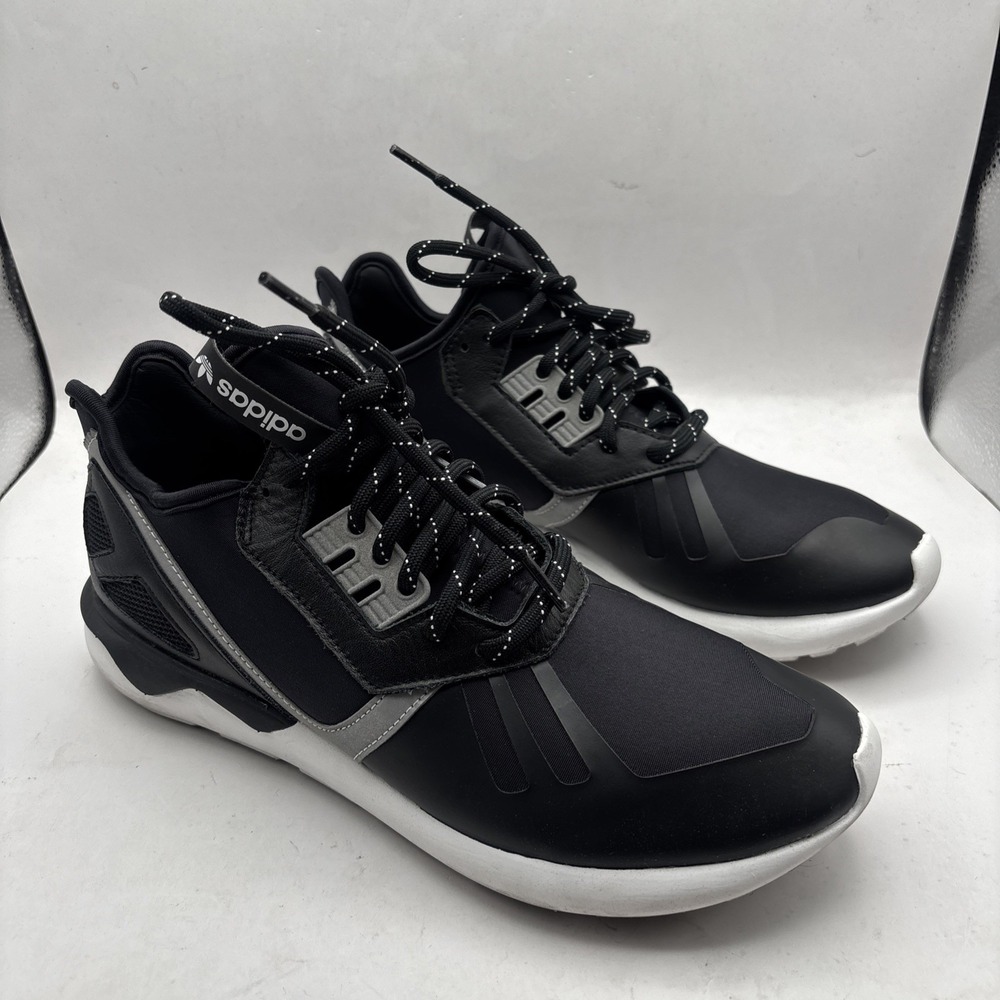 Adidas Originals Tubular Runner Shoes Black Whiteโ B25525 Boost - Size 9